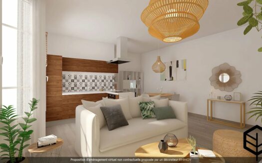 BUTTES CHAUMONT 2 P 48m²