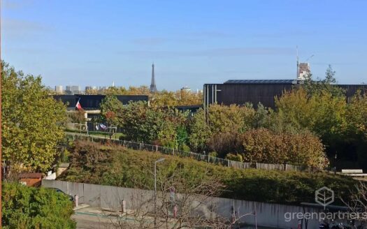 Studio meublé 27 m² avec PARKING – Vue Tour Eiffel – Fort d’Issy