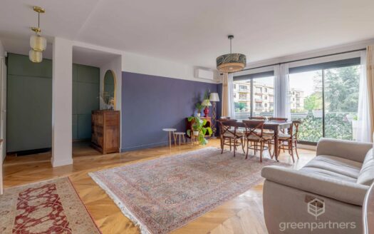 Appartement traversant 4P 89 m2 balcon + parking – av de Bretteville Bois de Boulogne NEUILLY-SUR-SEINE