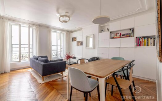 EXCLUSIVITÉ – Paris 17ᵉ Batignolles – Appartement 3 pièces 69 m² – Ascenseur – Calme sur cour